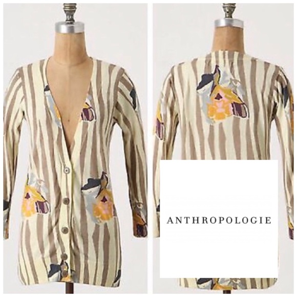 Anthropologie Sweaters - 🚨 Final Sale🚨 Sparrow Floral Cardigan Sweater
